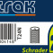 Nutrak 24X1.75-2.125 Schrader Valve 24