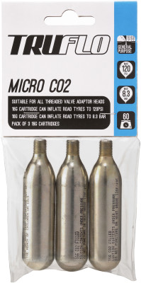 Truflo Micro Co2 Refill 3 Pack
