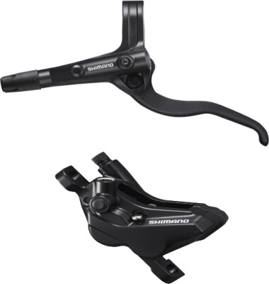 Shimano Br-Mt420 / Bl-Mt401 Bled Brake Lever/Post Mount Calliper, Front Right
