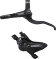 Shimano Br-Mt420 / Bl-Mt401 Bled Brake Lever/Post Mount Calliper, Front Right Right hand Black