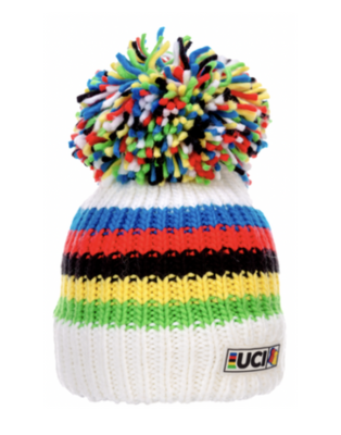 Big Bobble Hats Uci Rainbow Stripes