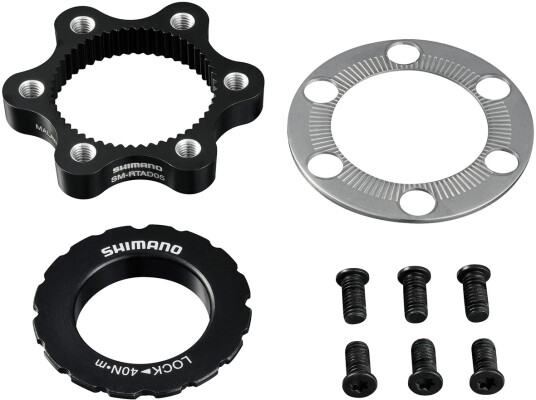 Shimano Sm-Rtad05 6-Bolt Rotor To Centre-Lock Hub Disc Adapter