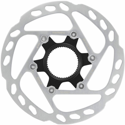 Shimano Sm-Rt64 Deore Rotor, With Internal Lockring, 160 Mm Rotor