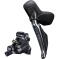 Shimano St-R8170 Bled Hydraulic Disc, Di2 E-Tube Sti Set, Flat Mount Calliper REAR LEFT Black