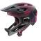 Uvex React Jr Fullface Helmet 52-56 Cranberry Matt