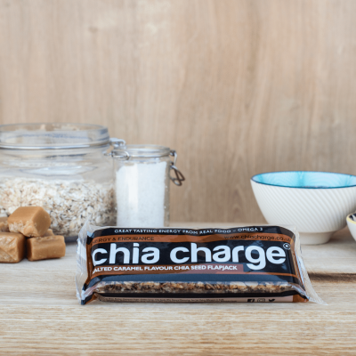 Chia Charge Energy Flapjack Salted Caramel