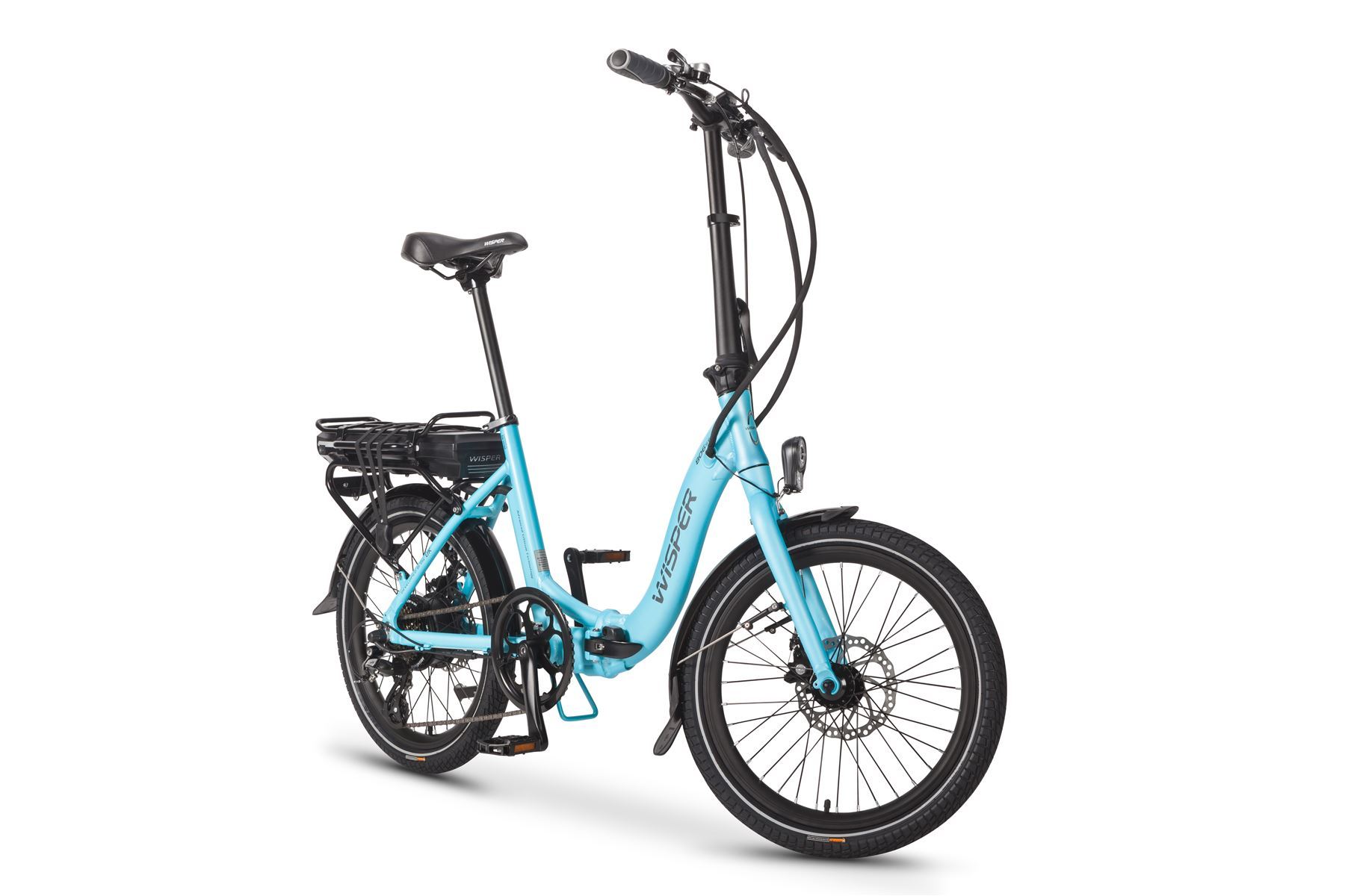 Wisper 806 Folding Electric Bike Hybrid E Bikes Pedal Power Scotland s Bike Shop