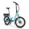 Wisper 806 Folding Electric Bike 16" Blue