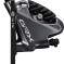 Shimano Br-Rx810 Gbr-Rx Calliper, Flat Mount, With Adapter For 140/160 Mm, Front Black