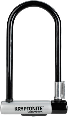 Kryptonite  Standard U-Lock With Flexframe Bracket Sold Secure Gold