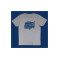 Velolove H-Van Tdf Broom Wagon Organic Grey And Blue T-Shirt L Grey/Blue