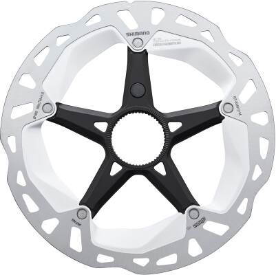 Shimano Rt-Em810 Steps Rotor With Inernal Lockring, Ice Tech, 160 Mm