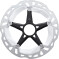 Shimano Rt-Em810 Steps Rotor With Inernal Lockring, Ice Tech, 160 Mm Silver / Black