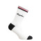 Rapha Logo Socks L White/Black/Pink