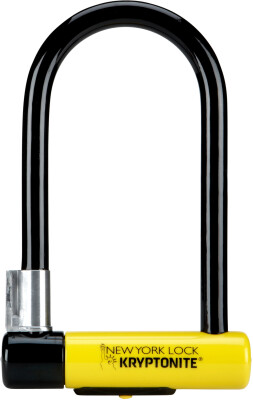 Kryptonite New York Standard U-Lock With Flexframe Bracket Sold Secure Gold