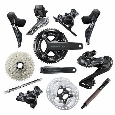 Shimano Ultegra 8100 12 Speed Groupset With 52/36 172.5 Chainset ...