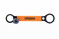 Fat Spanner Double Ended X-Type Bb Tool Black/Orange