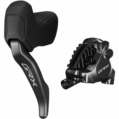 Shimano Bl-Rx825 Grx Hydraulic Disc Brake Lever Bled With Br-Rx820 Calliper, Left Rear