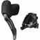 Shimano Bl-Rx825 Grx Hydraulic Disc Brake Lever Bled With Br-Rx820 Calliper, Left Rear LEFT Black