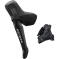 Shimano Bl-Rs717 Grx Hydraulic Disc Brake Lever Bled With Br-Rx410 Calliper LEFT REAR Black