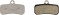 Shimano D03S Disc Brake Pads And Spring, Steel Backed, Resin Silver