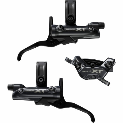 Shimano Br-M8220/Bl-M8200 Xt 4 Pot Bled Brake Levers And Callipers