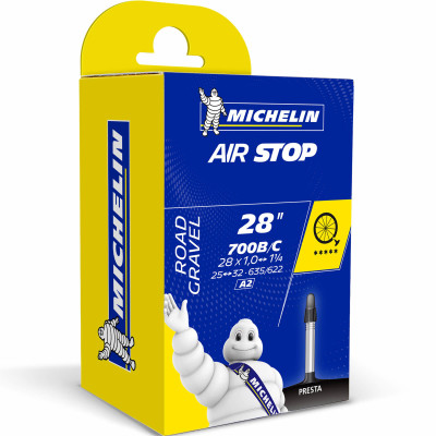 Michelin Airstop Road Inner Tube - 700C X 25-32Mm (presta 40Mm)