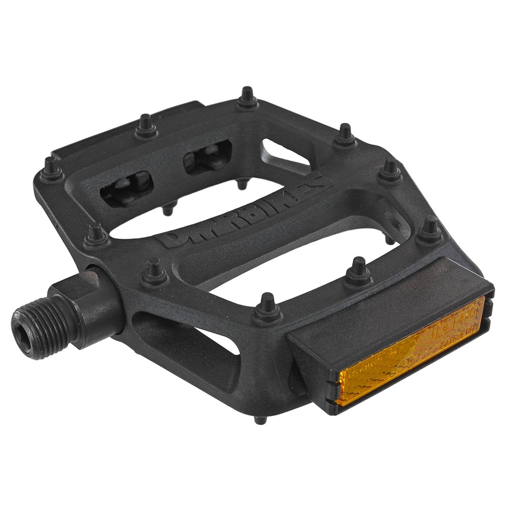 Plastic store flat pedals