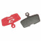 Jagwire Disc Brake Pad Sport Semi Metallic Sram Avid (dca009) Red