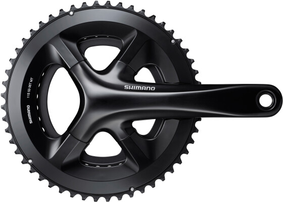Shimano Fc-Rs510 Double Chainset, 50 / 34T, For 135/142Mm Axle, 170Mm
