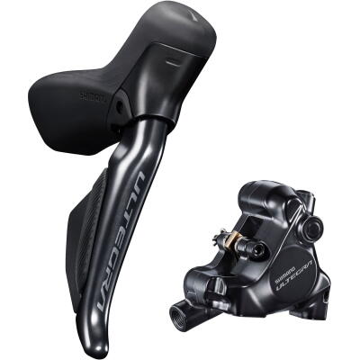 Shimano St-R8170 Bled Hydraulic Disc, Di2 E-Tube Sti Set, Flat Mount Calliper