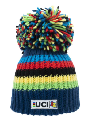 Big Bobble Hats Uci Rainbow Stripes