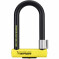 Kryptonite New York Diamond Angle Grinder Resistant U-Lock Sold Secure Diamond Black/Yellow