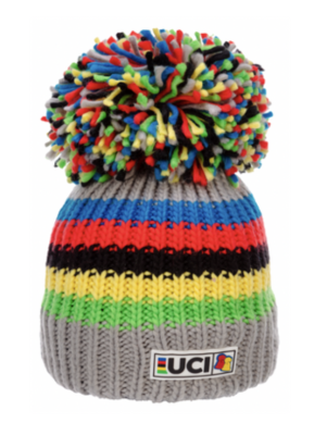 Big Bobble Hats Uci Rainbow Stripes