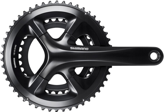 Shimano Fc-Rs510 Double Chainset, 50 / 34T, For 135/142Mm Axle, 170Mm