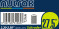 Nutrak 27.5" Or 650B X 2.2 - 2.5 Schrader Inner Tube 27.5X2.20-2.50 Black