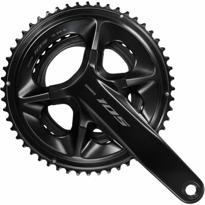 Shimano Fc-R7100 105 Double 12-Speed Chainset, Hollowtech Ii 165 Mm 50 / 34T