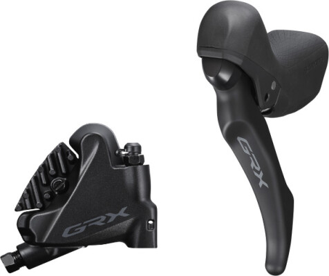 Shimano Bl-Rx600 Grx Hydraulic Disc Brake Lever Bled With Br-Rx400 Calliper, Left Rear