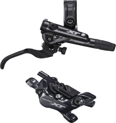 Shimano Br-M8120/Bl-M8100 Xt 4 Pot Bled Brake Lever/Post Mount Calliper, Rear Left