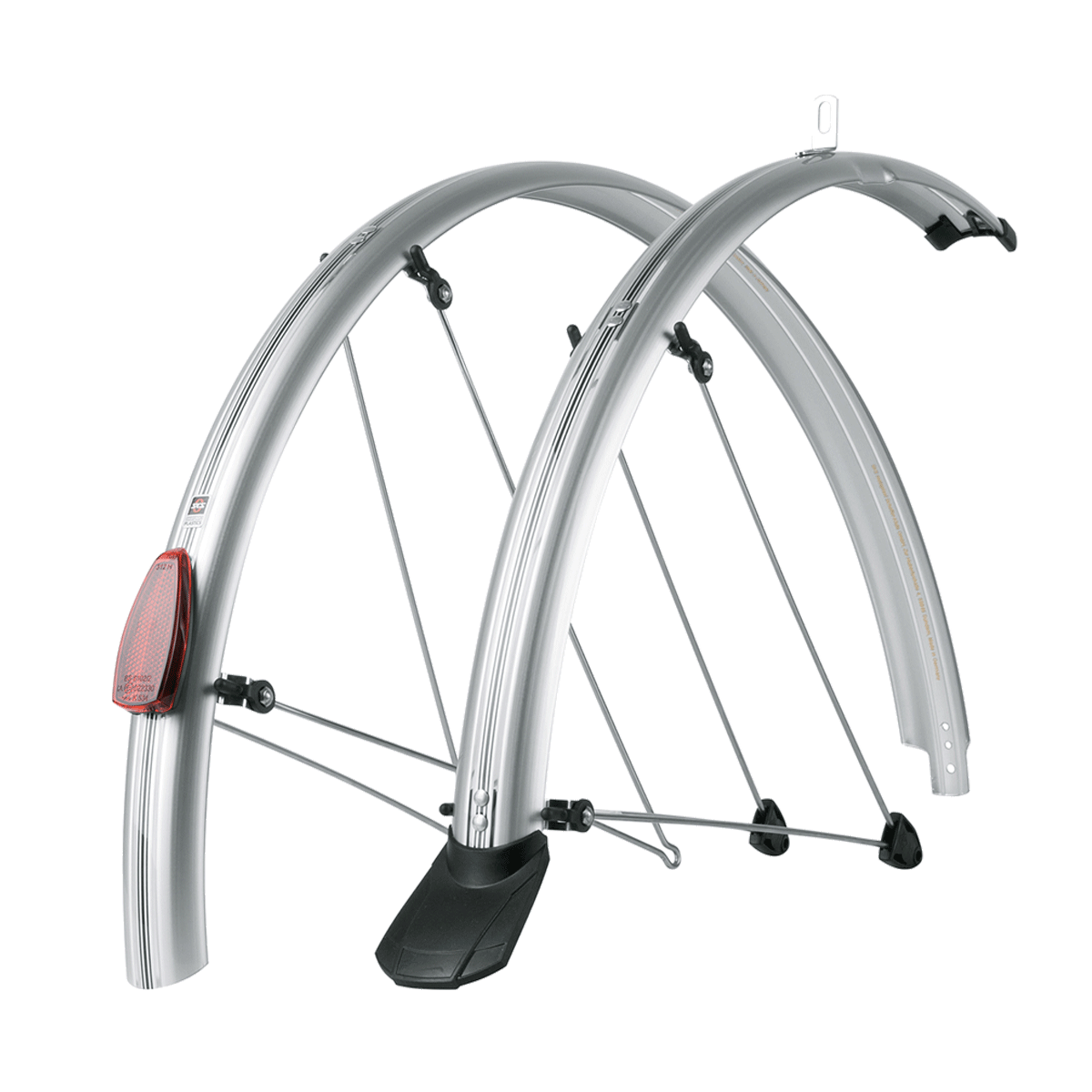 Sks P65 Full Length Mudguard Set 26X2.1 Silver