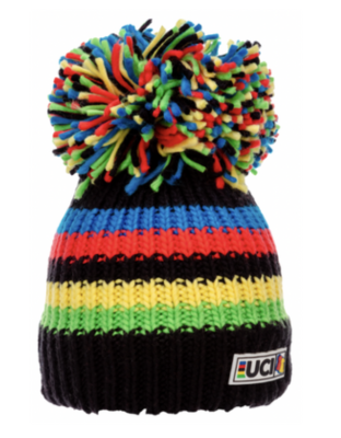 Big Bobble Hats Uci Rainbow Stripes