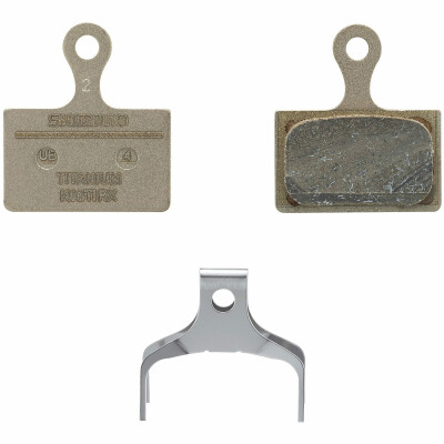 Shimano K05Ti-Rx Disc Pads And Spring, Titanium Back