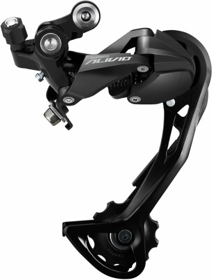 Shimano Alivio M3100 Rear Derailleur, 9-Speed, Shadow Design, Sgs Long Cage