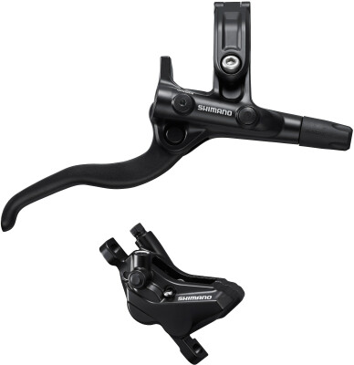 Shimano Br-Mt420/Bl-M4100 Deore Bled Brake Lever/Post Mount 4 Pot Calliper, Rear Left