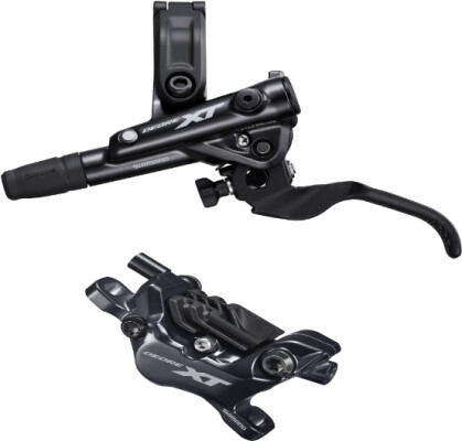 Shimano Br-M8120/Bl-M8100 Xt 4 Pot Bled Brake Lever/Post Mount Calliper, Rear Left