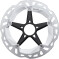 Shimano Rt-Mt800 Disc Rotor With External Lockring, Ice Tech Freeza, 180 Mm 180MM Silver / Black