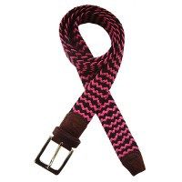 Tyler And Tyler Belt Zigzag