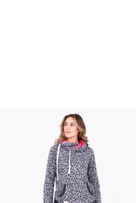 Brakeburn Hoodie Leopard Spot