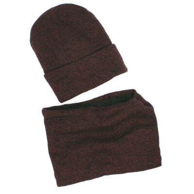 Black Ginger Hat Beanie & Snood