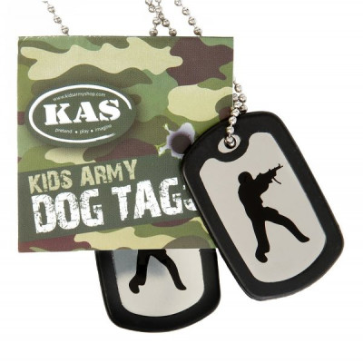 Kids Army Shop Toy Stainless Dog Tags